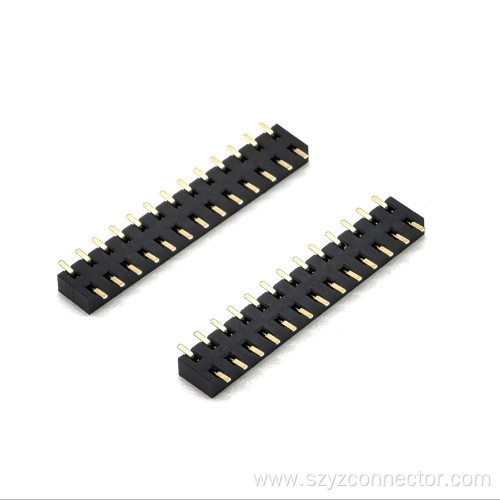 2.0mm Pitch Female header Connector Dual Row Bottom Upper Side Entry SMT H2.7mm 2*13P